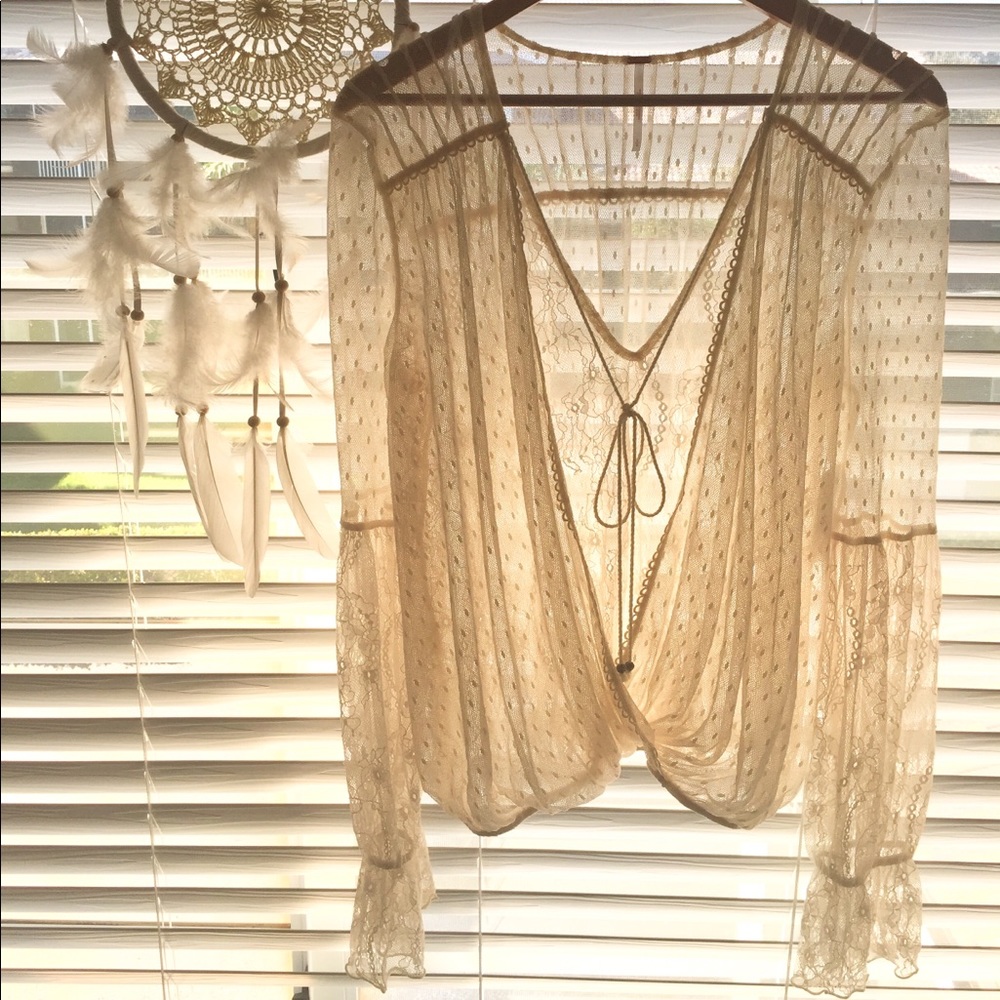 Free People Blouse ✌🏽🌈